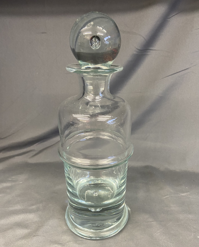 Weighted Ships Decanter 30cms tall