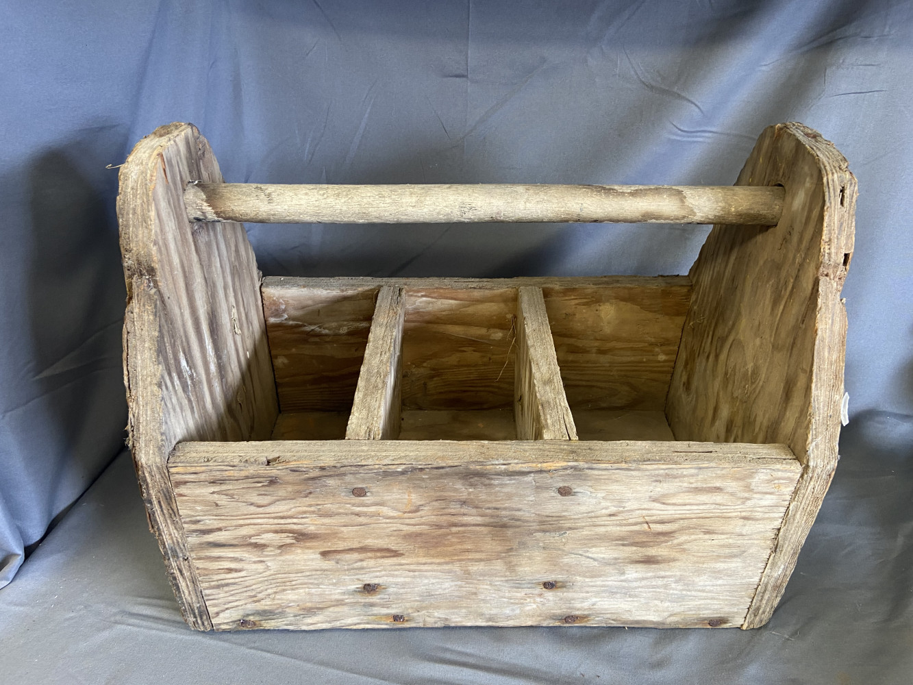 Charming Rustic Wooden Trug 40 cms long