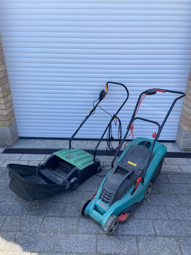 Bosch Mower and Gardenline GVM-600 Garden tool 