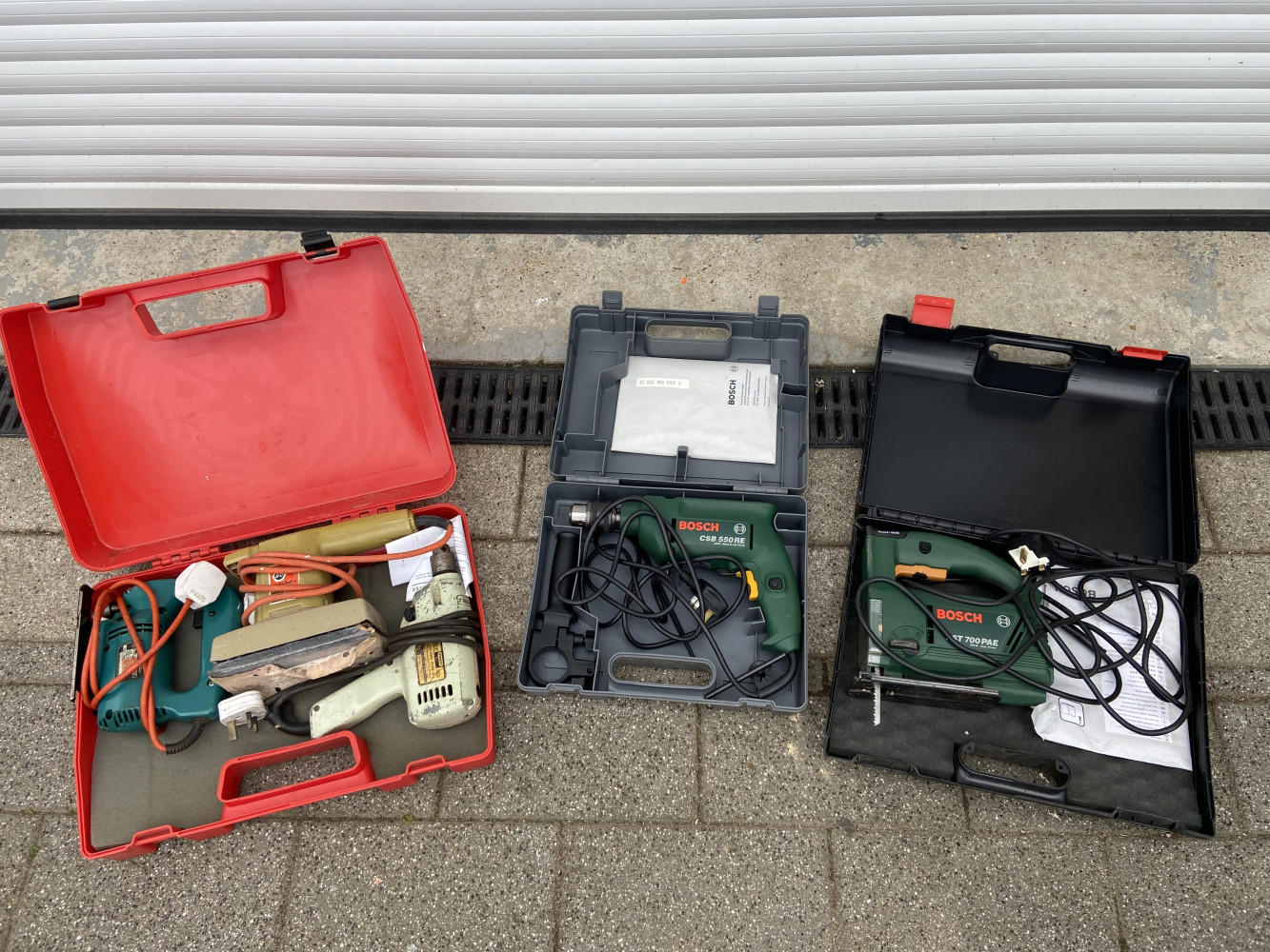 Bosch drill and jigsaw and other power tools