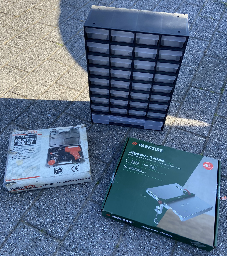 Storage unit, and other tools