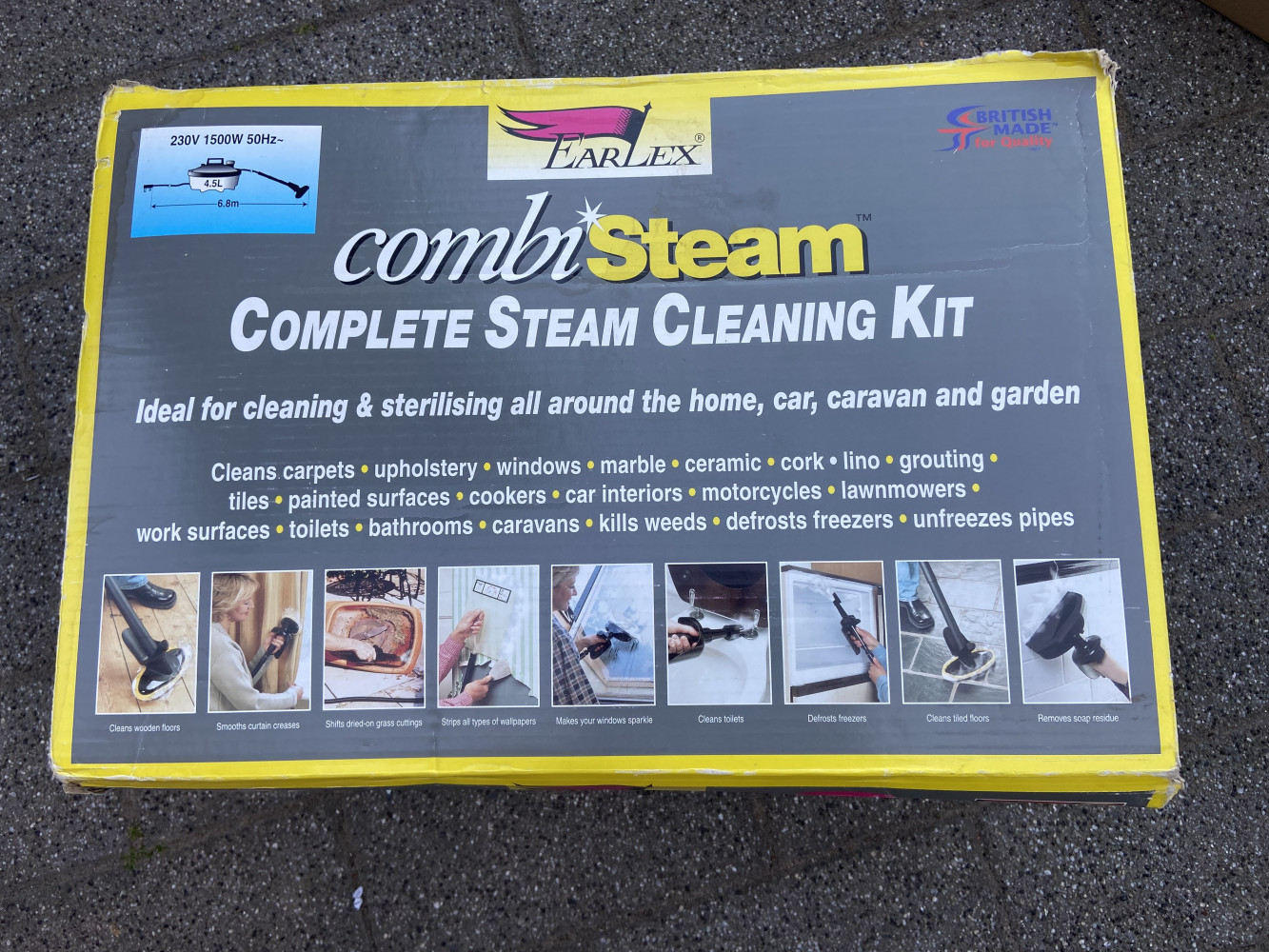 Steam cleaner wall paper stripper etc