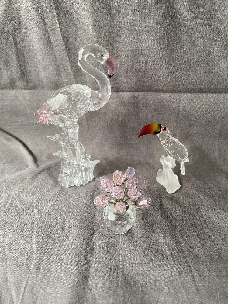 Swarovski Crystal Flamingo,