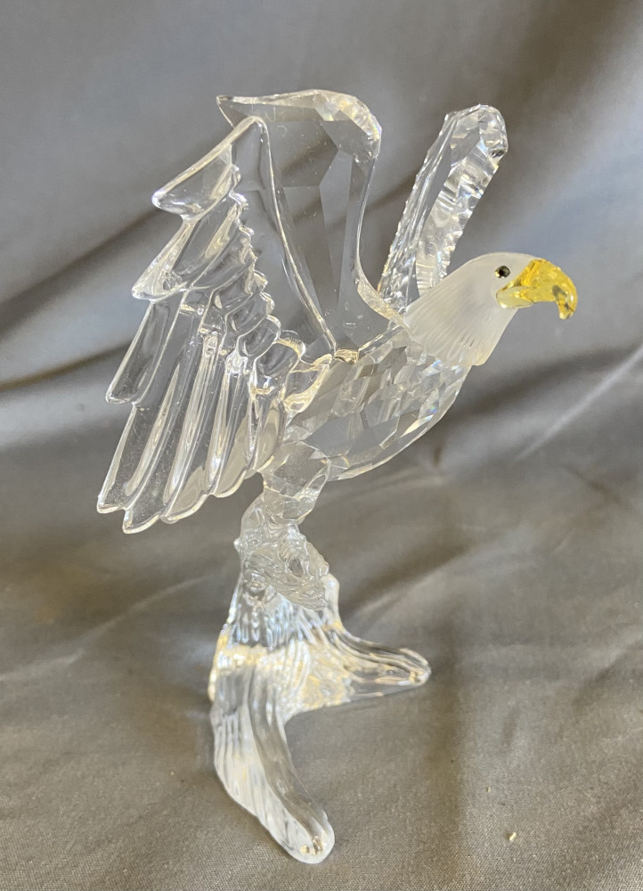 Swarovski Crystal Bald Eagle 248003 Feathered Beauties Collection