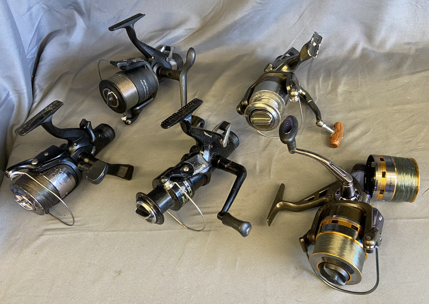 5 fresh water fishing reels
