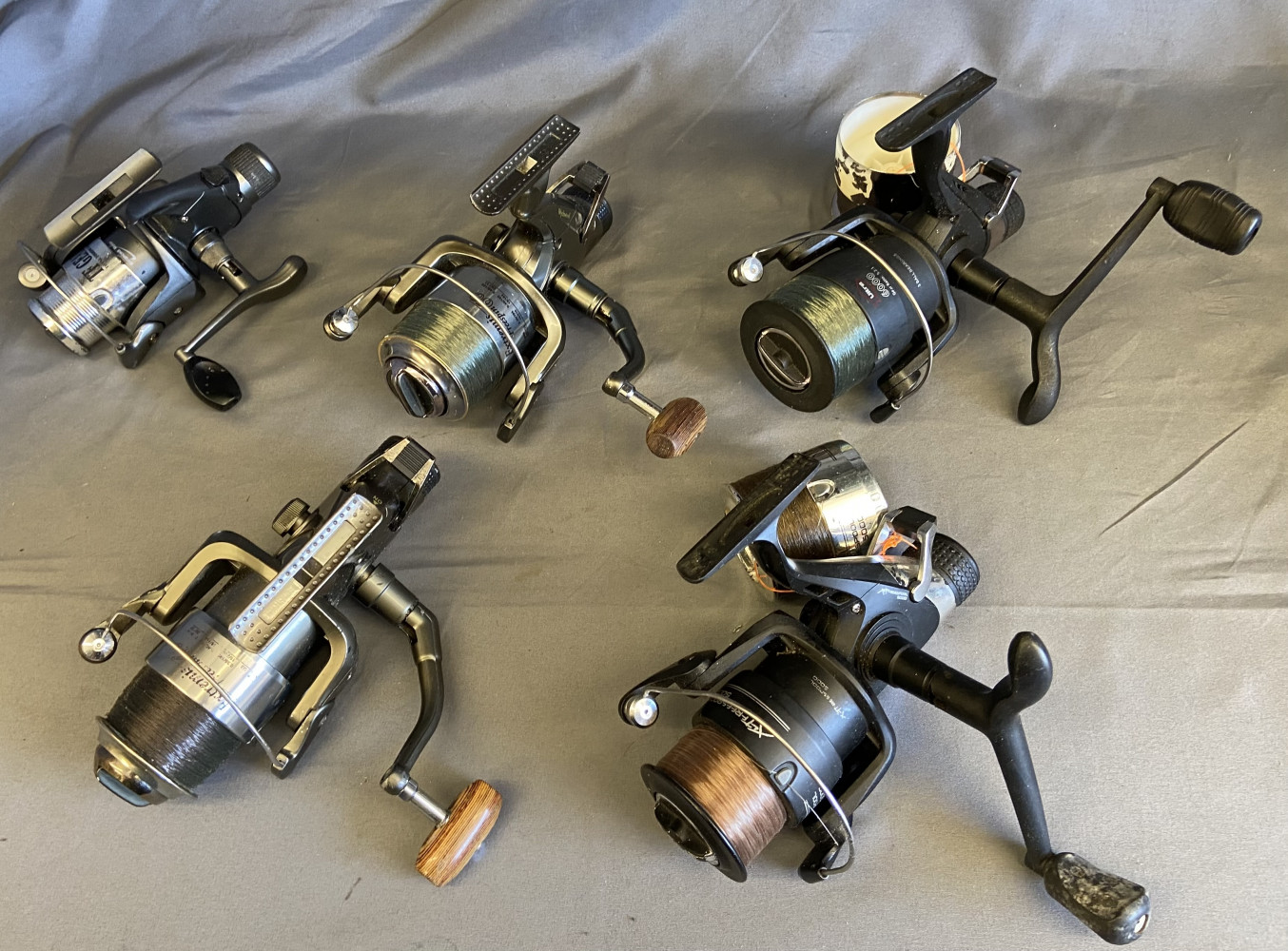 5 fresh water fishing reels