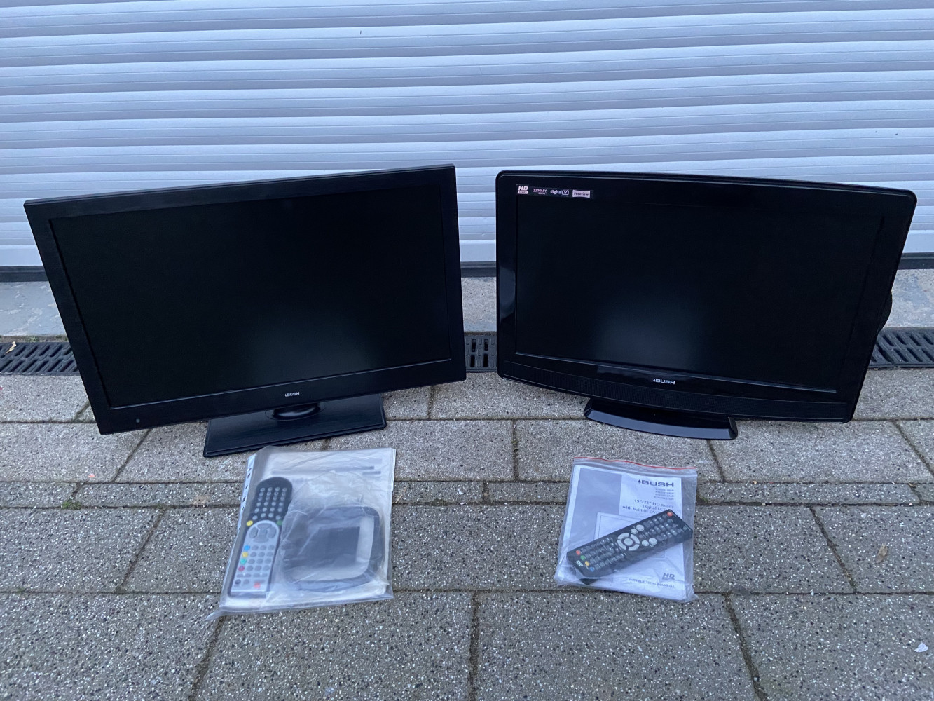 2 Bush Televisions with remotes