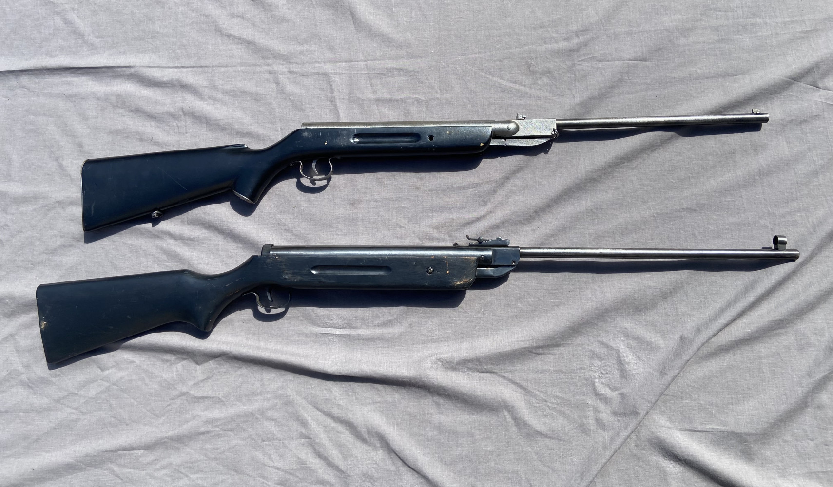 Two air rifles