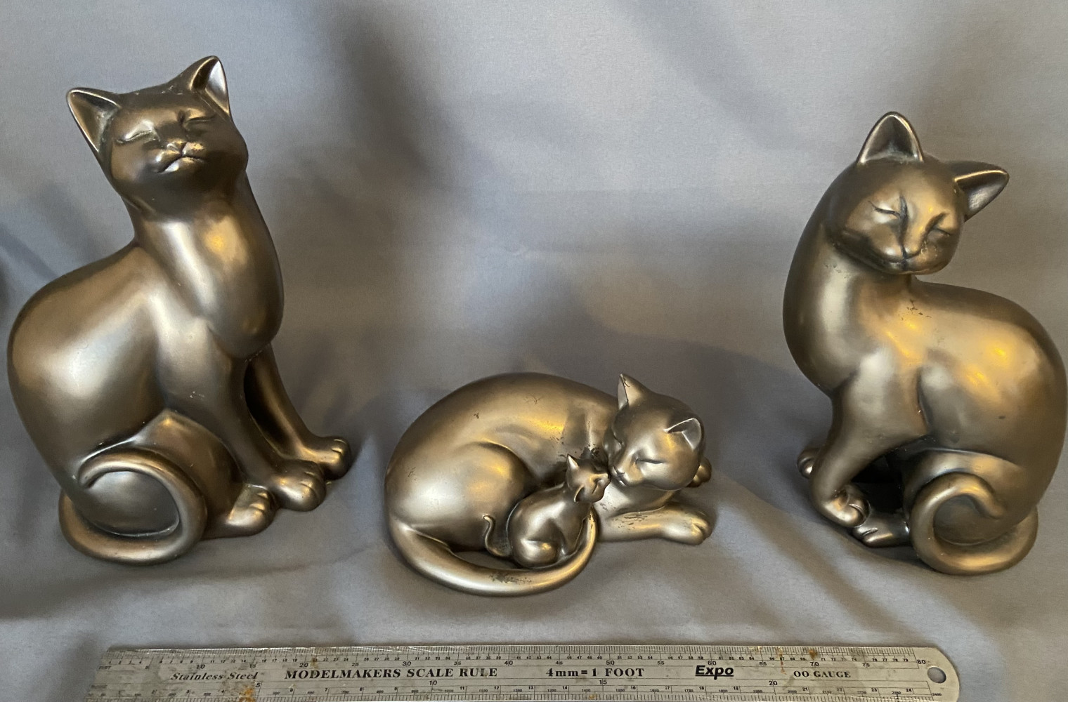 Bronze Effect Shudehill Giftware Cats