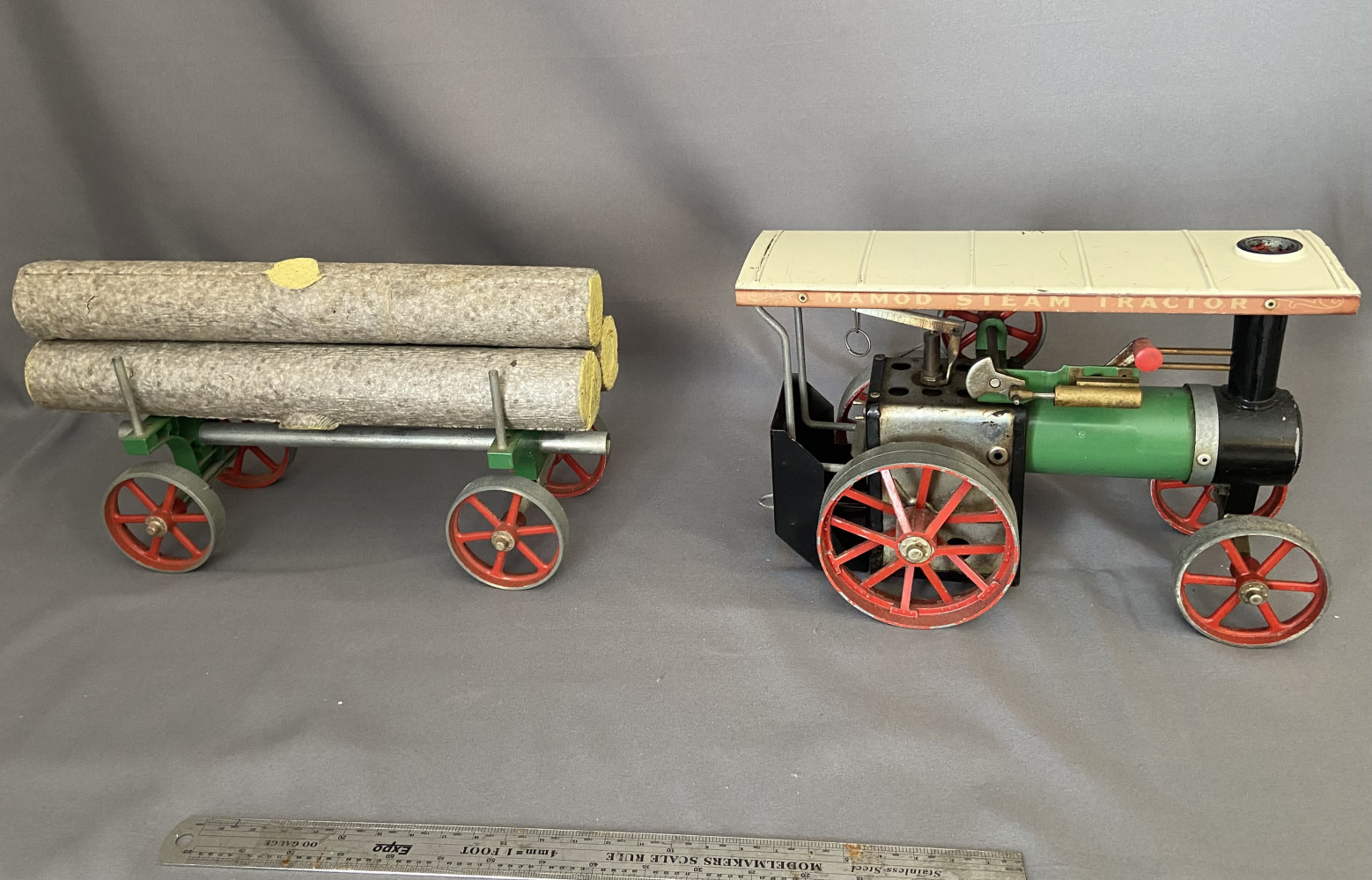 Mamod Steam Tractor and trailer