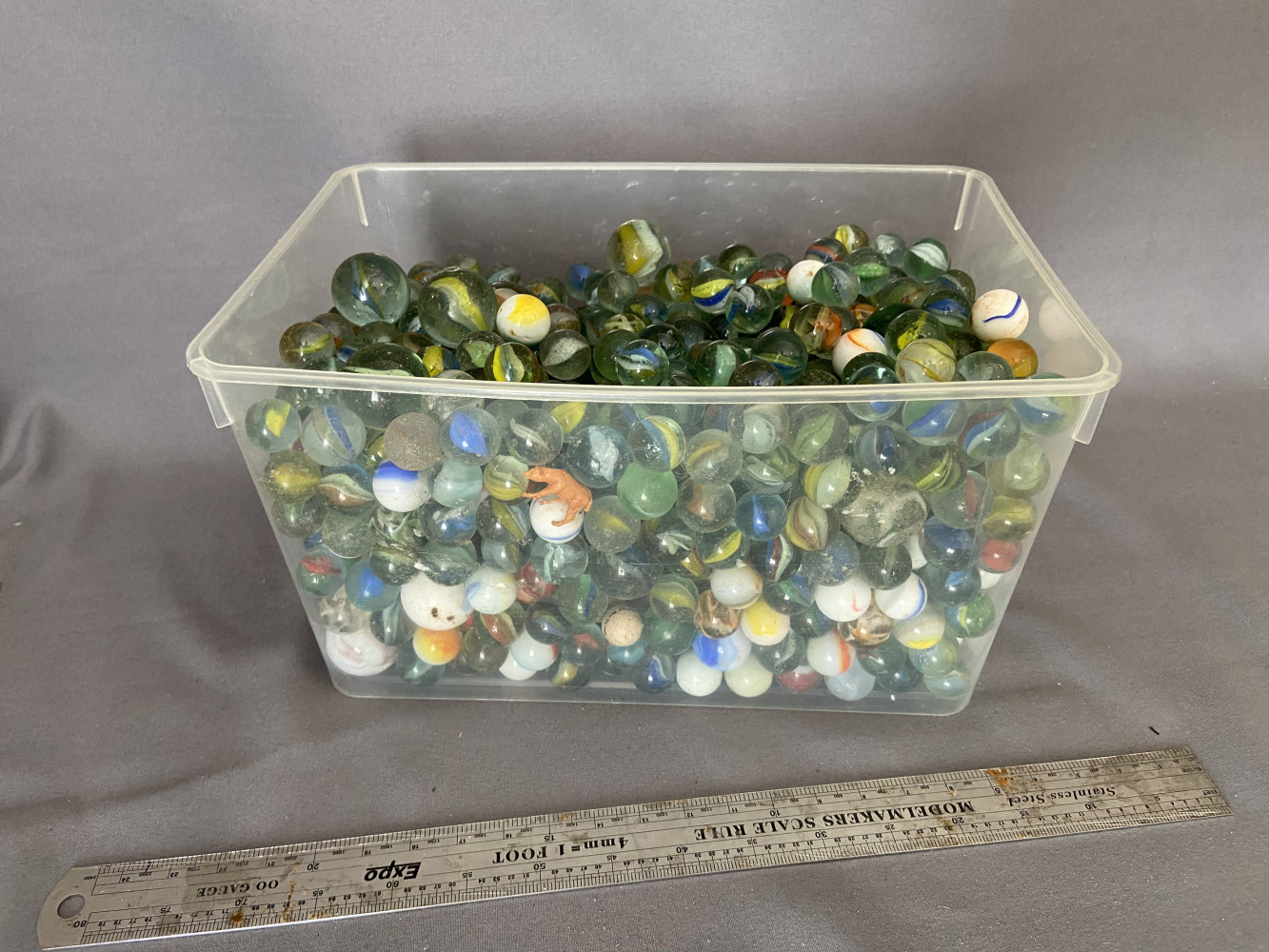 Tub of Marbles