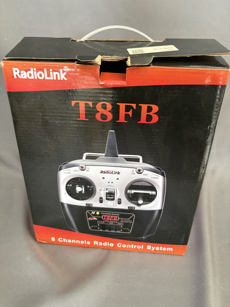 RadioLink T8FB 8-channel 2.4GHz radio control transmitter system Box seems to have loads of extra bits on too