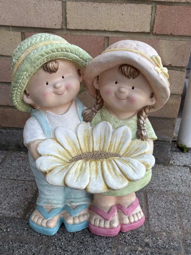 Lovely garden statue