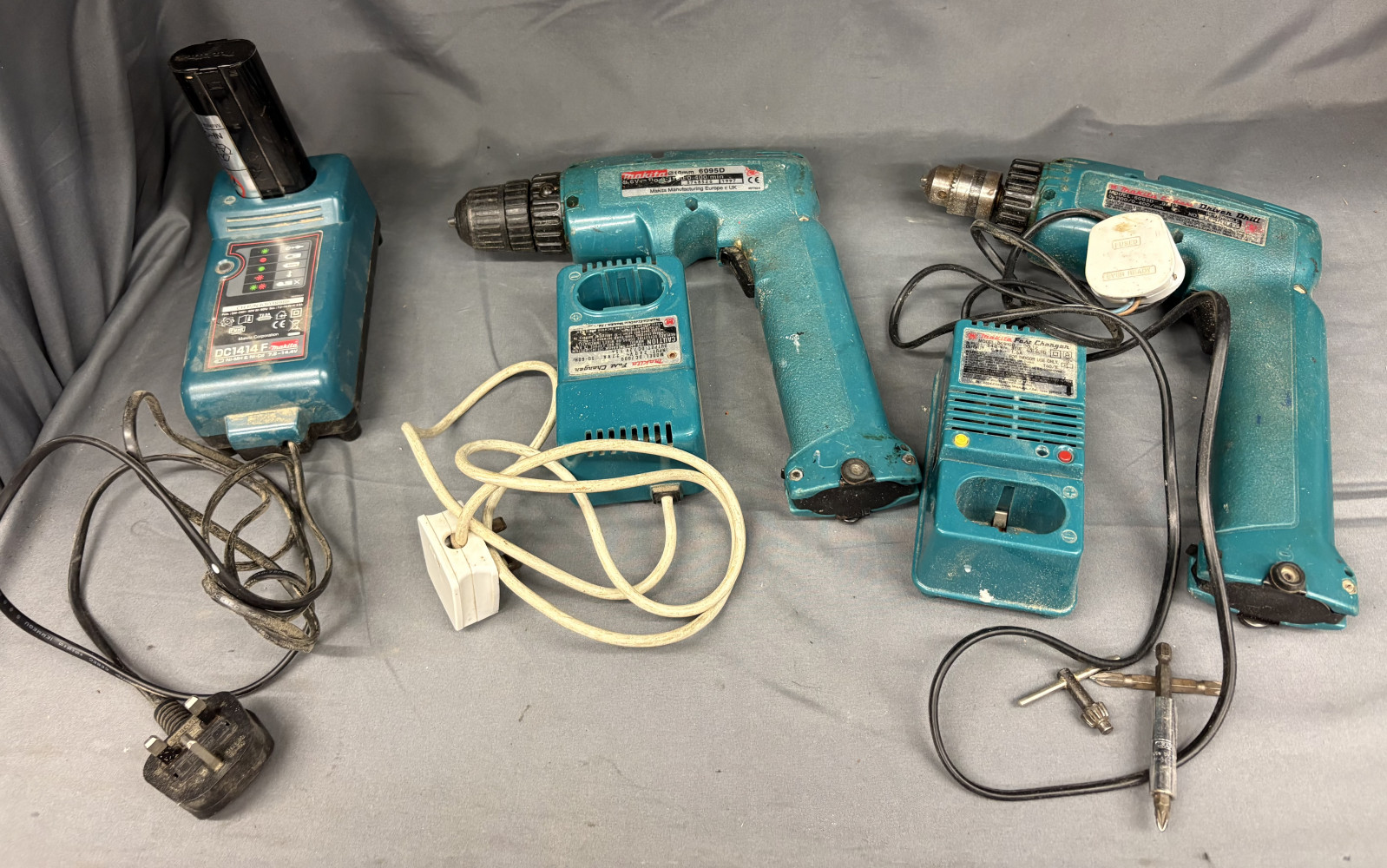 Makita drills and extra charger