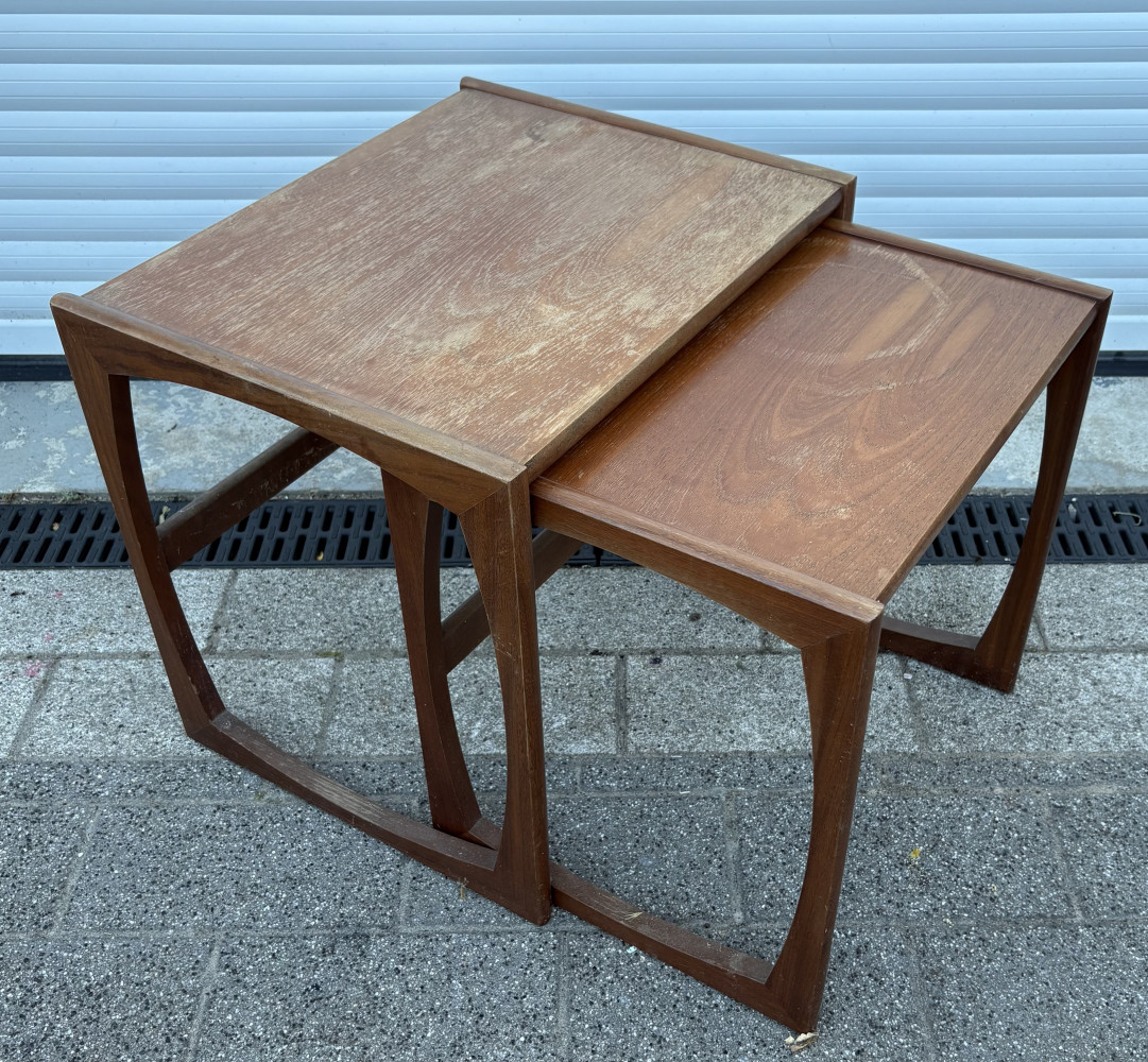 Two teak tables possibly G-plan