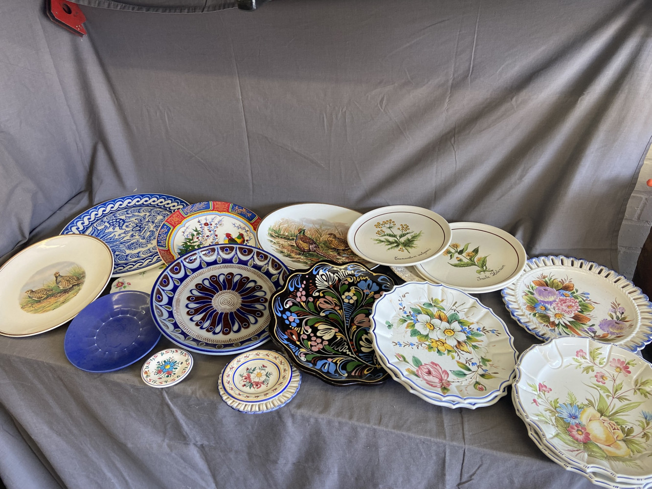 Large Collection of Mixed Plates 