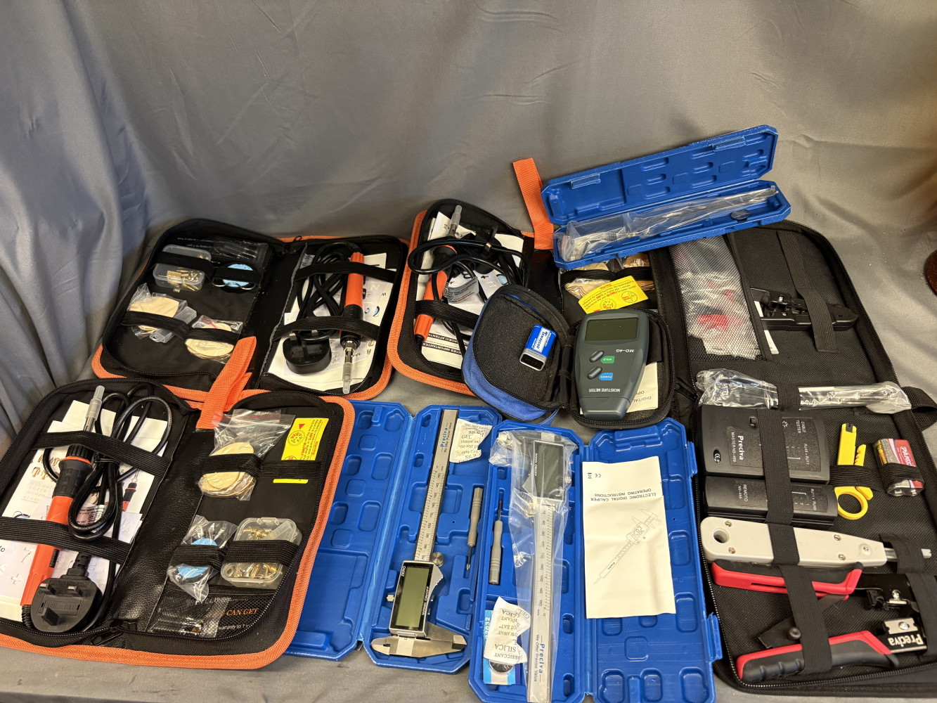 New verniers, soldering sets and other miscellaneous tools