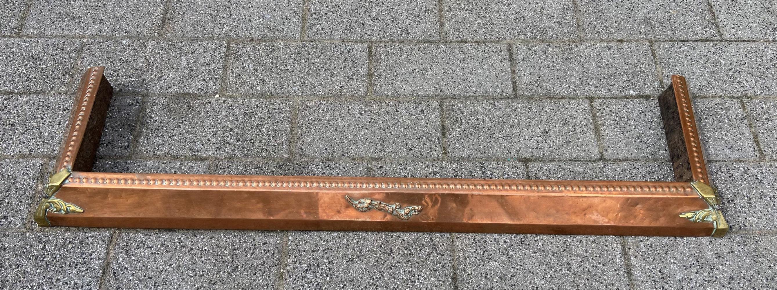 Art and Crafts Copper fire fender