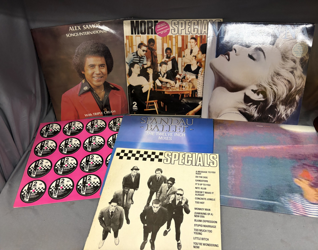 Madonnna, Specials, other various artists and Alex Samos