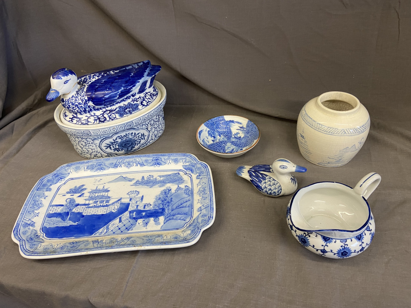 Collection of oriental China some A/F