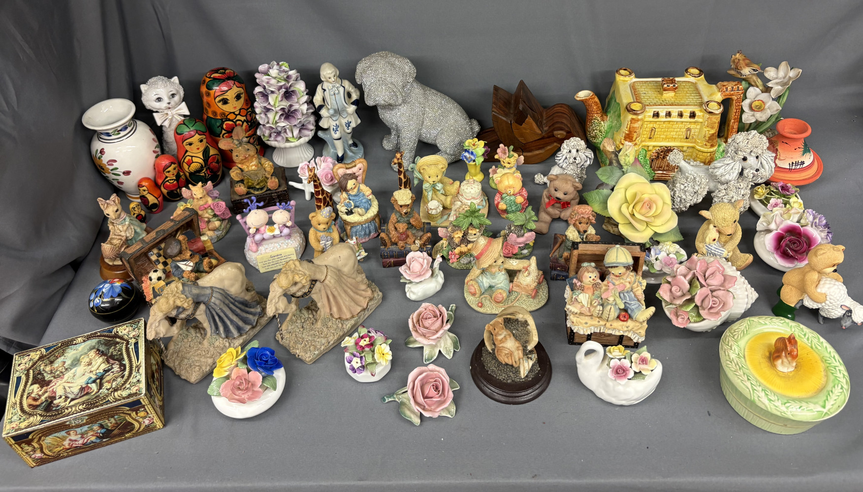 Huge collection of Figures and figurines and other small collectable pieces
