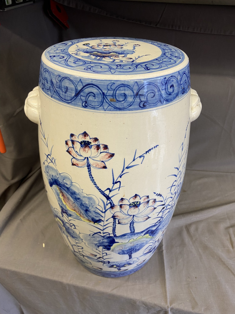 Oriental Ceramic Stool