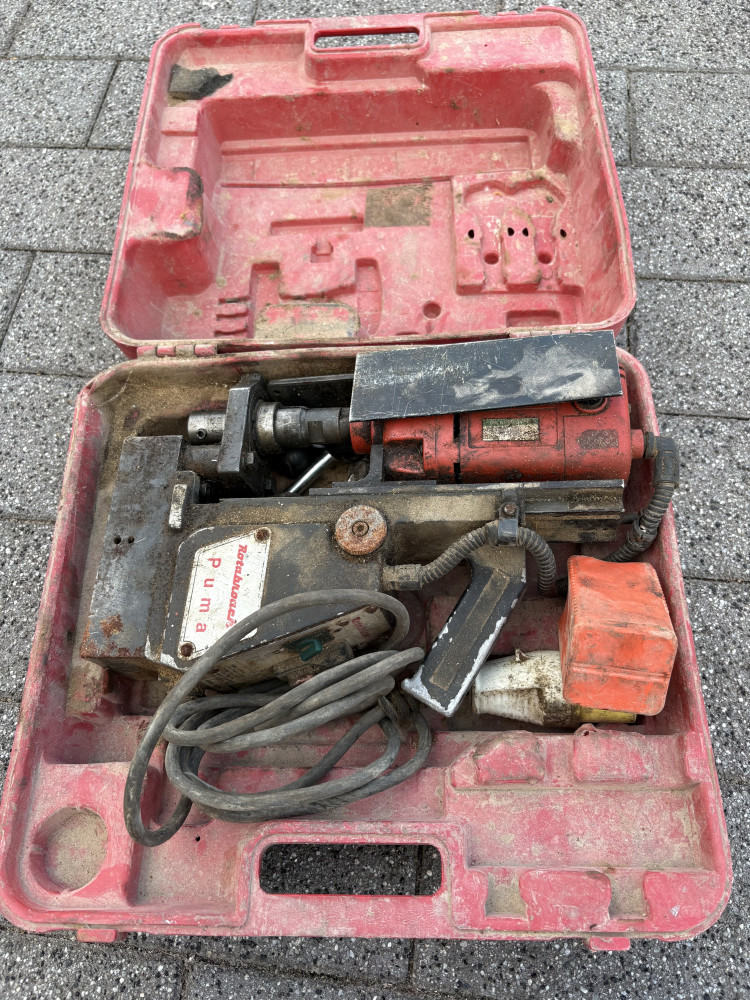 Rotabroach Puma portable magnetic base drilling machine (mag drill)