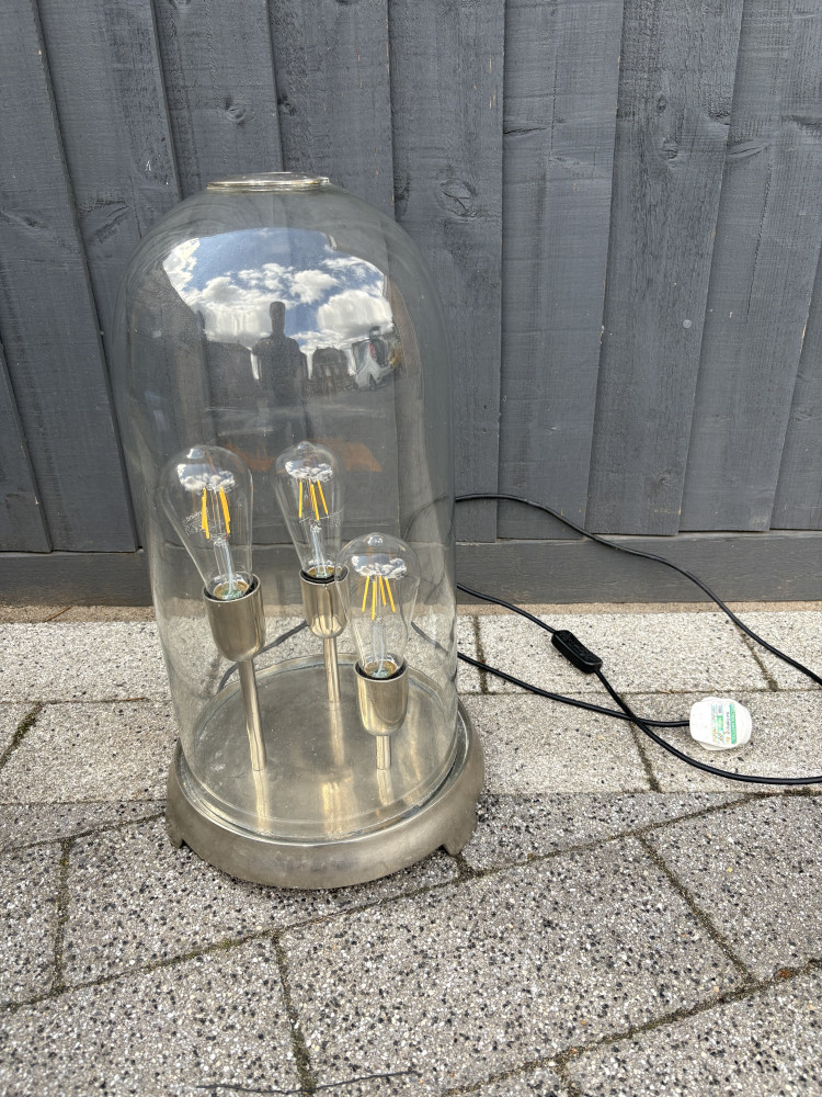 Large modern Addison 3 club dome light, nice statement piece