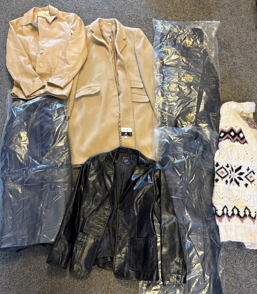 Jackets and coats some never worn