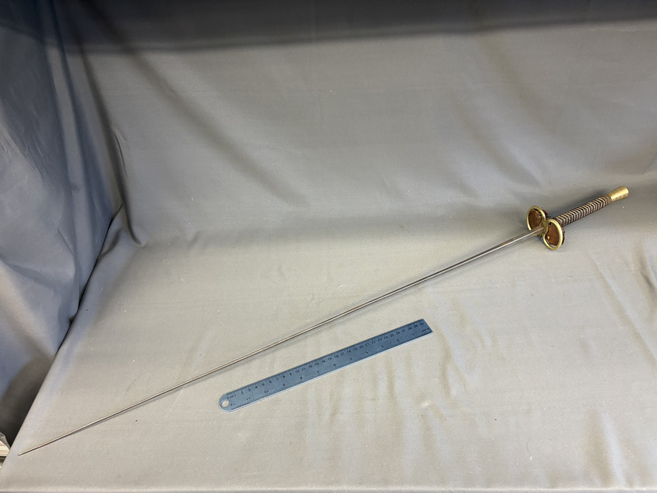 Antique smallsword or fencing rapier