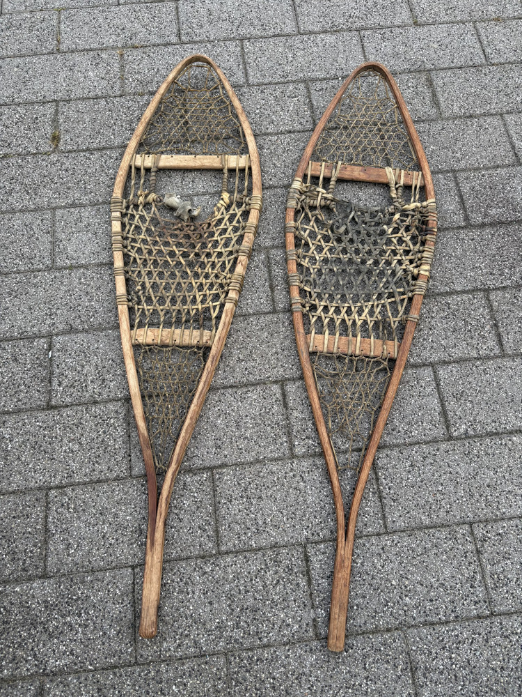 Antique Snow Shoes 4ft long great display items