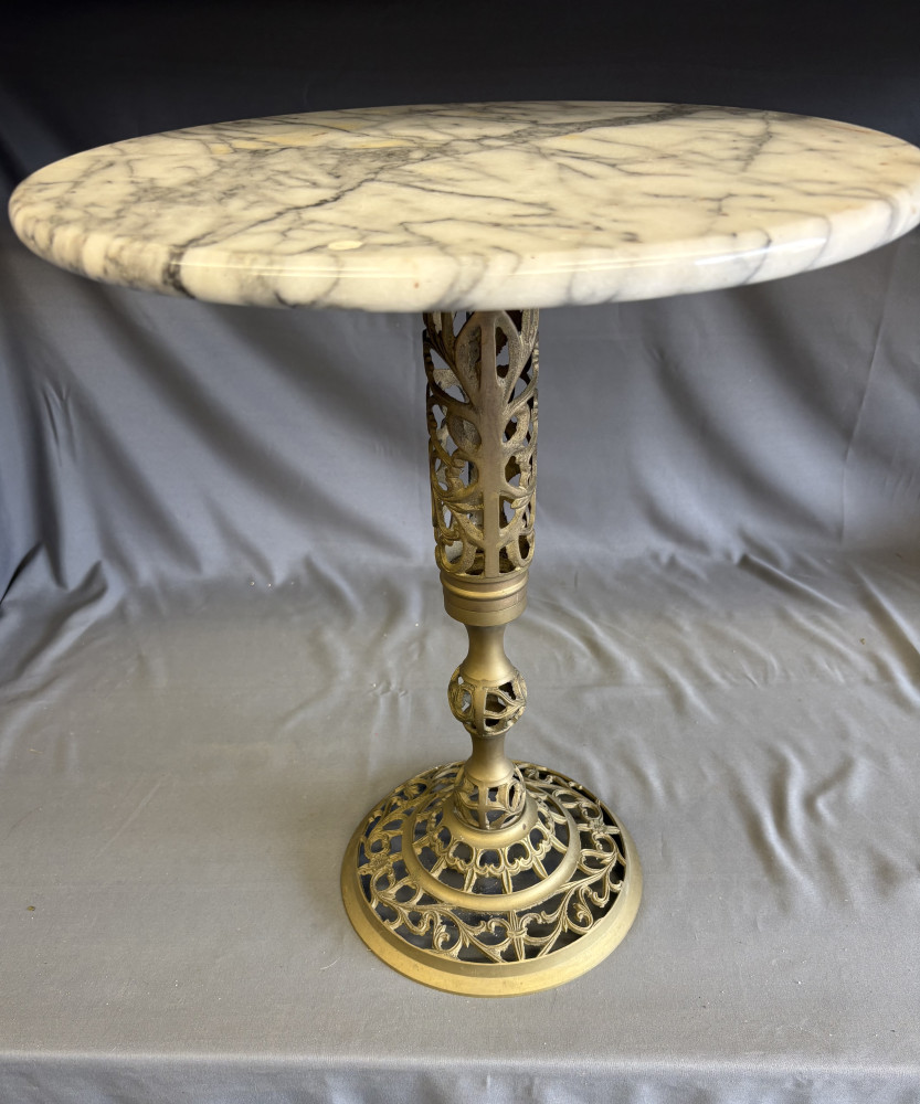 Small Marble topped side table