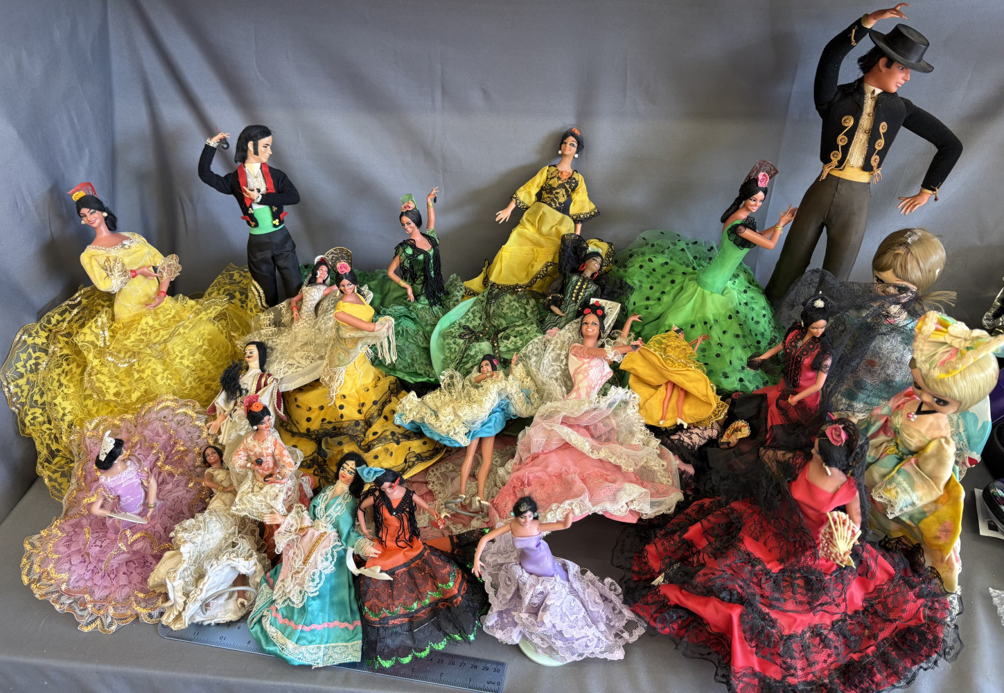 Spanish Tourist Majorca Flamenco Dancer Dolls