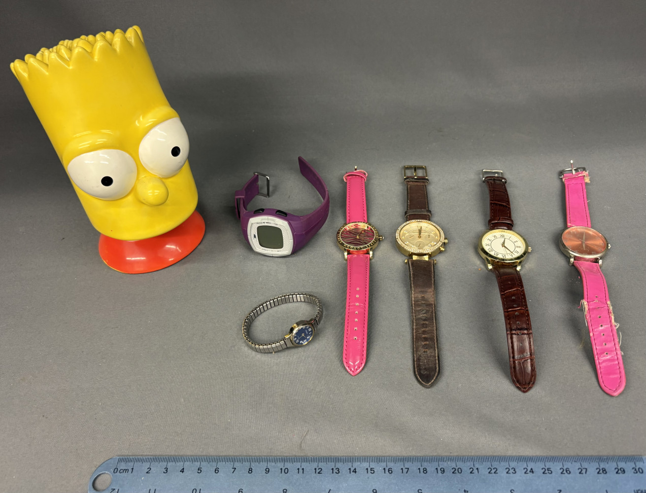 Michael Kors Watch, Collectable Simpsons money box and other mixed watches