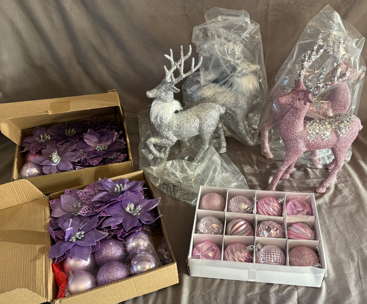Two sets of Reindeers and other new Christmas decorations