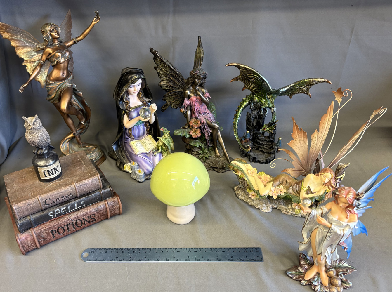 Mixed witchcraft and Fairy Figures