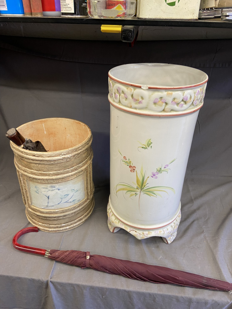 Umbrella Stand, and indoor plant pot