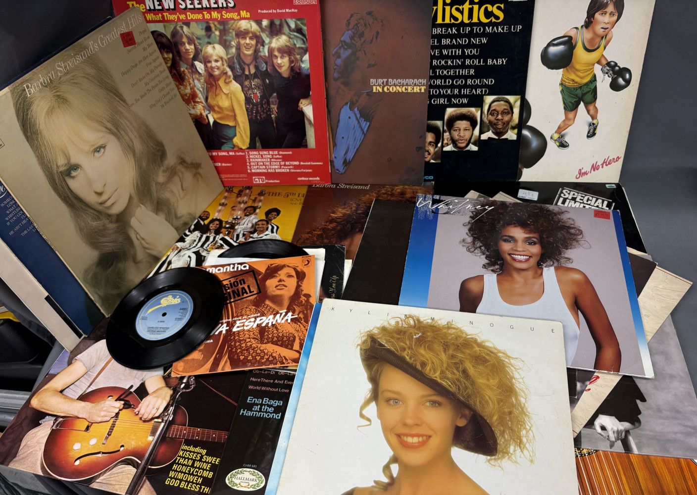 Mixed lot of records approximately 26