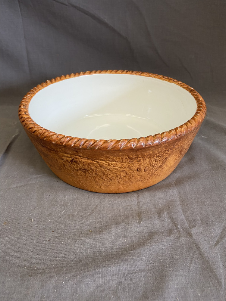 Brown Pilivite Pillivuyt Mehun Pie Dish 