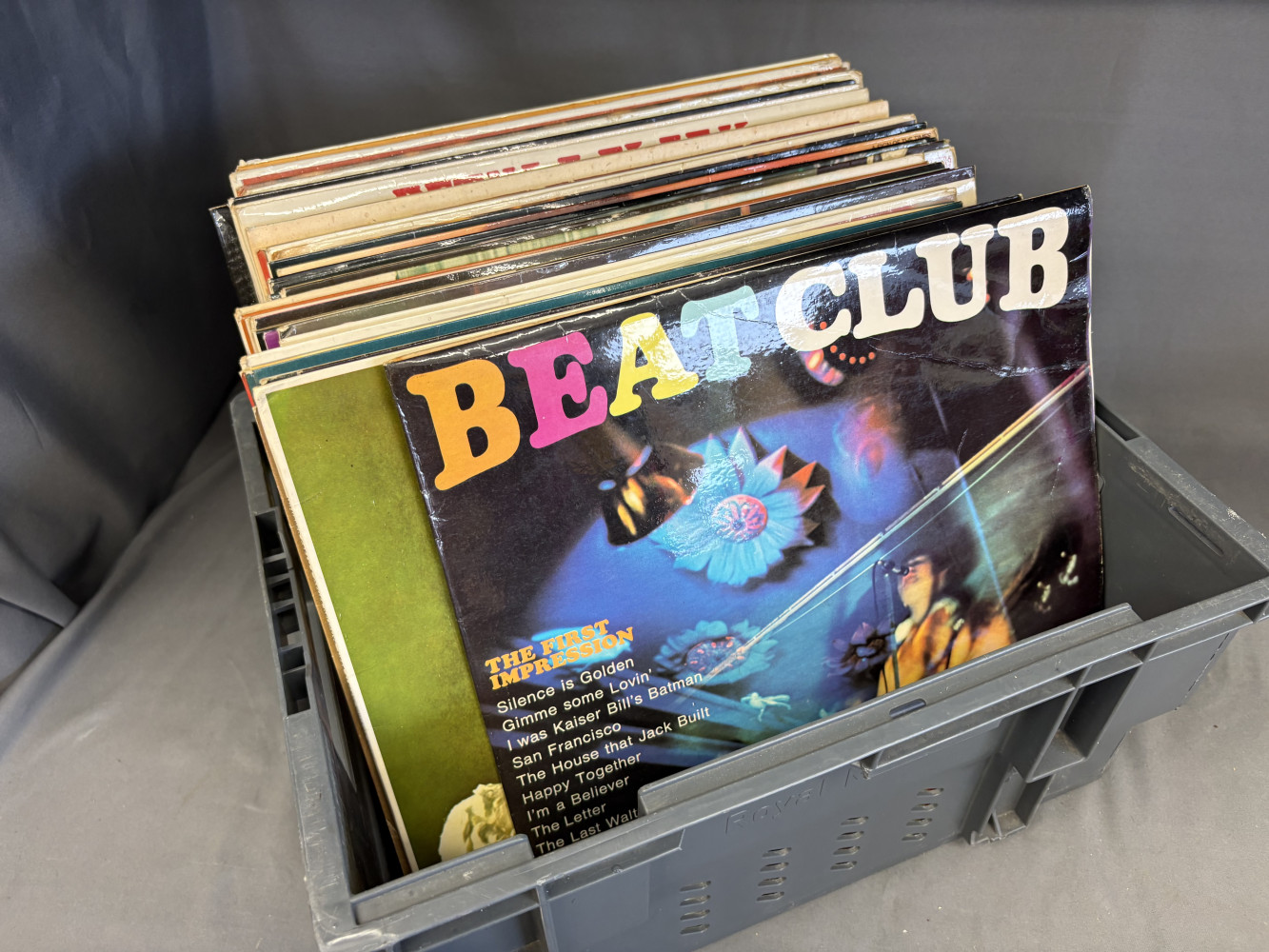 Large mixed lot of records