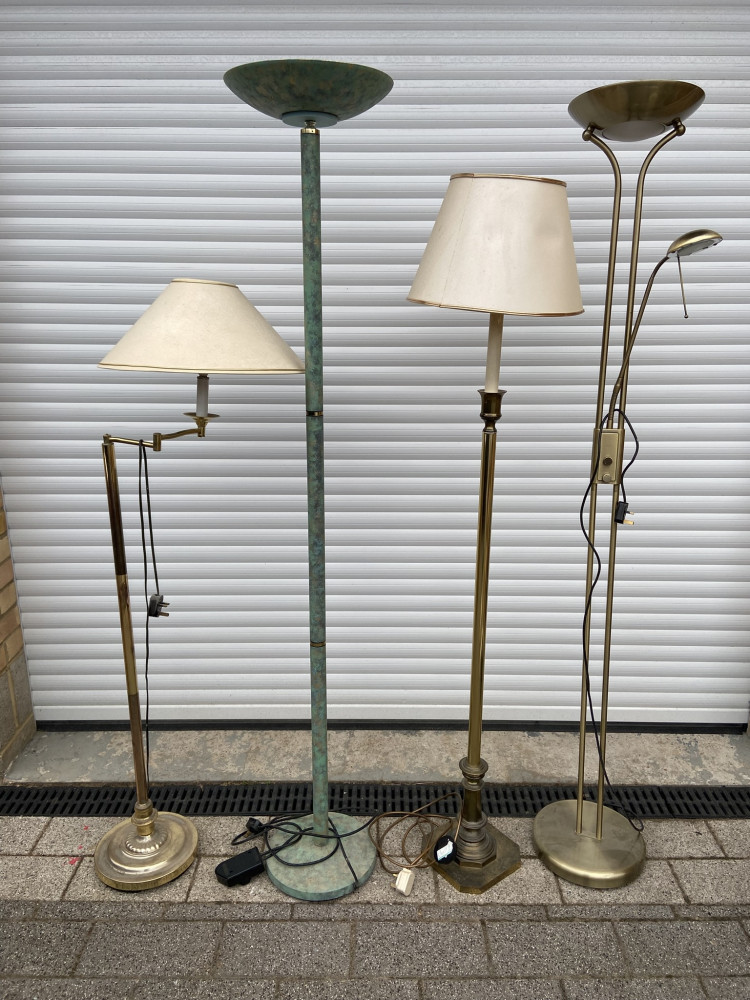 4 Standing Lamps