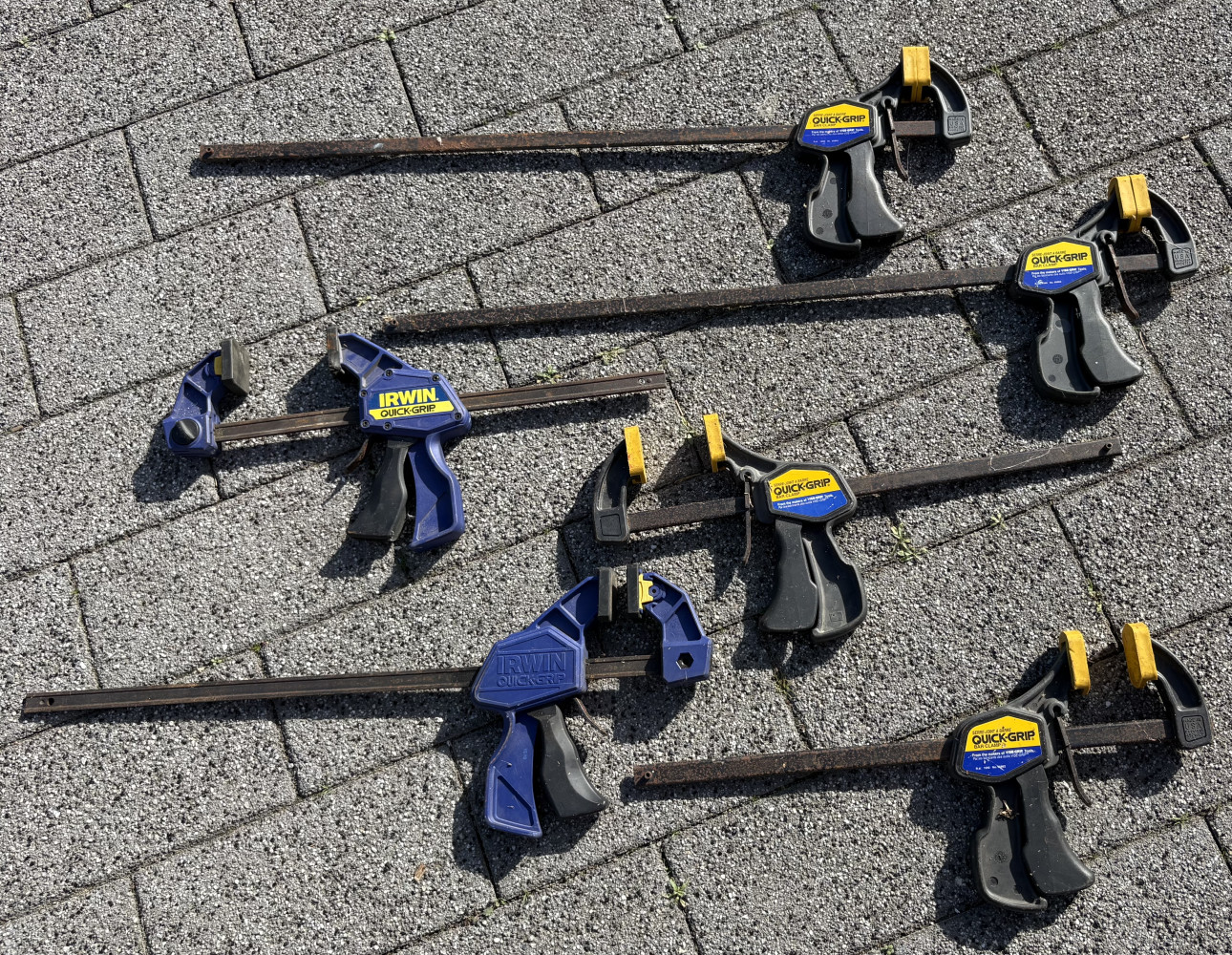Mixed clamps