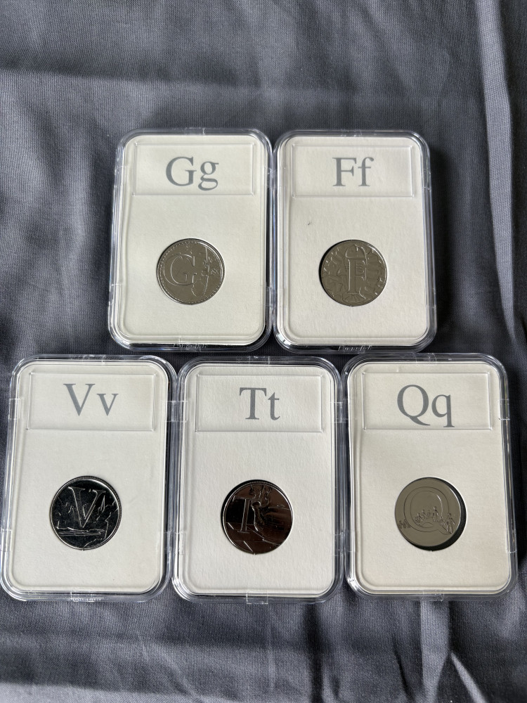 Rare 2019 Alphabet 10p coins in sealed packs