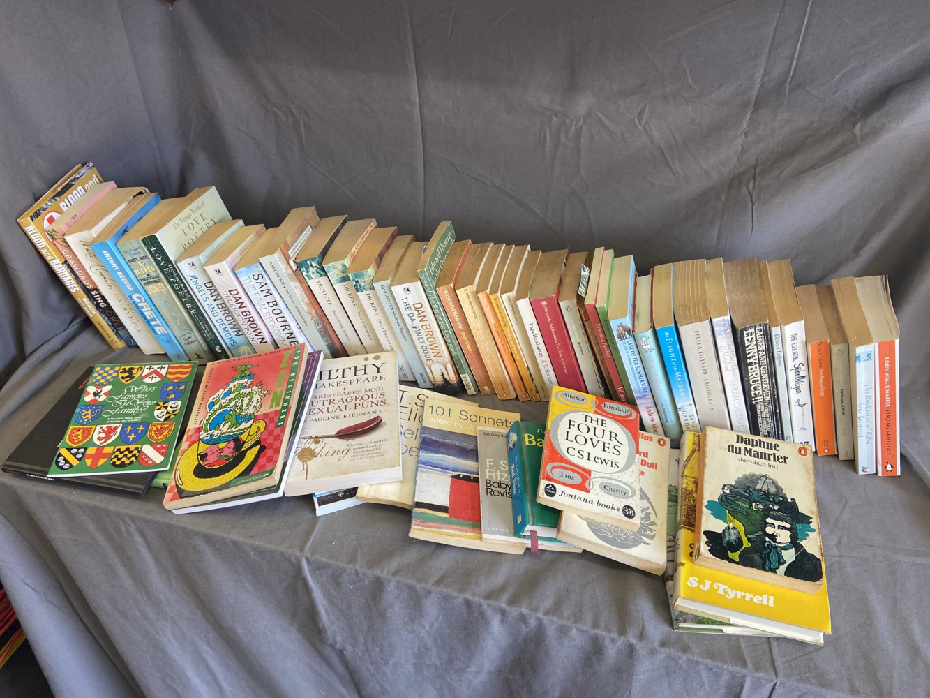 Various books mostly novels