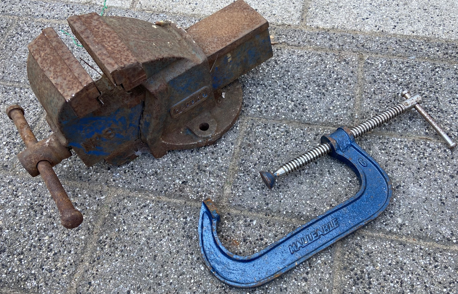 Large vice and G Clamp