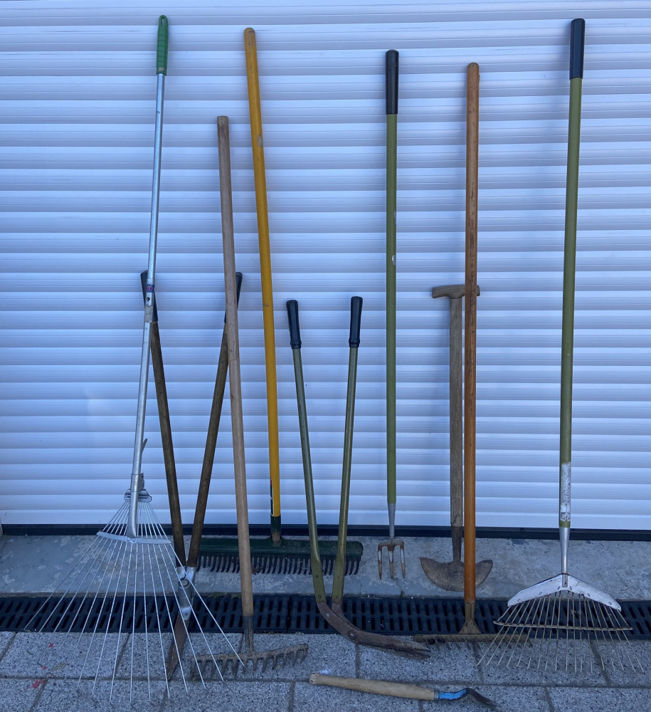 Mixed Garden hand tools