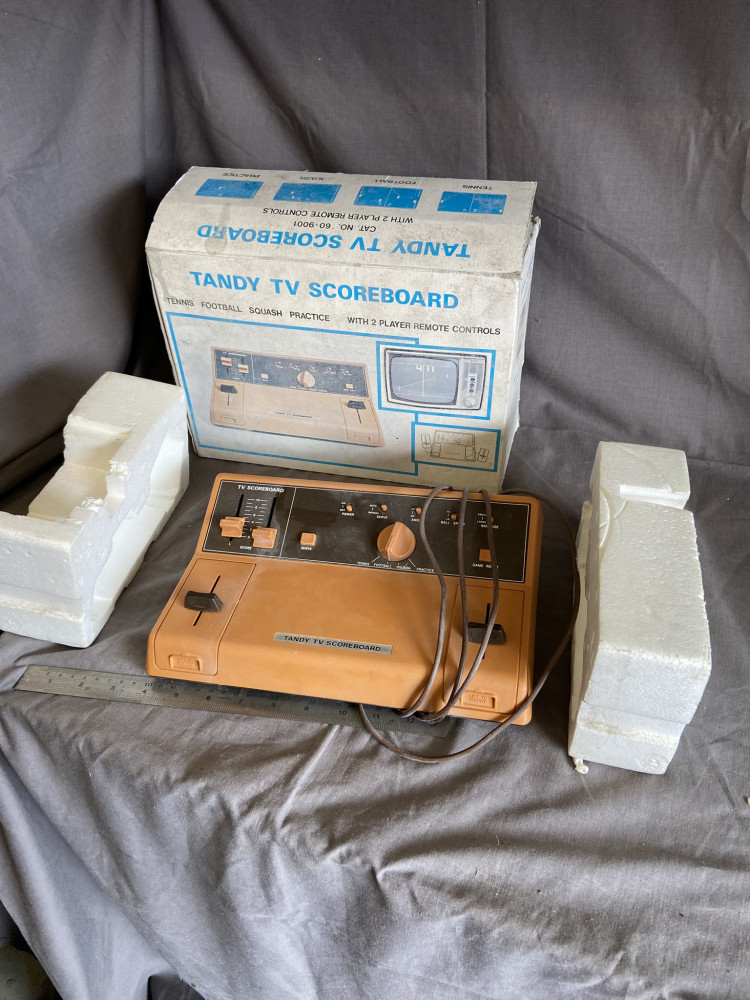 Original Tandy TV Scorecard