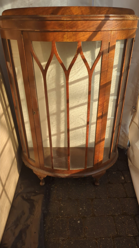 Walnut Cocktail Cabinet one panel A/F