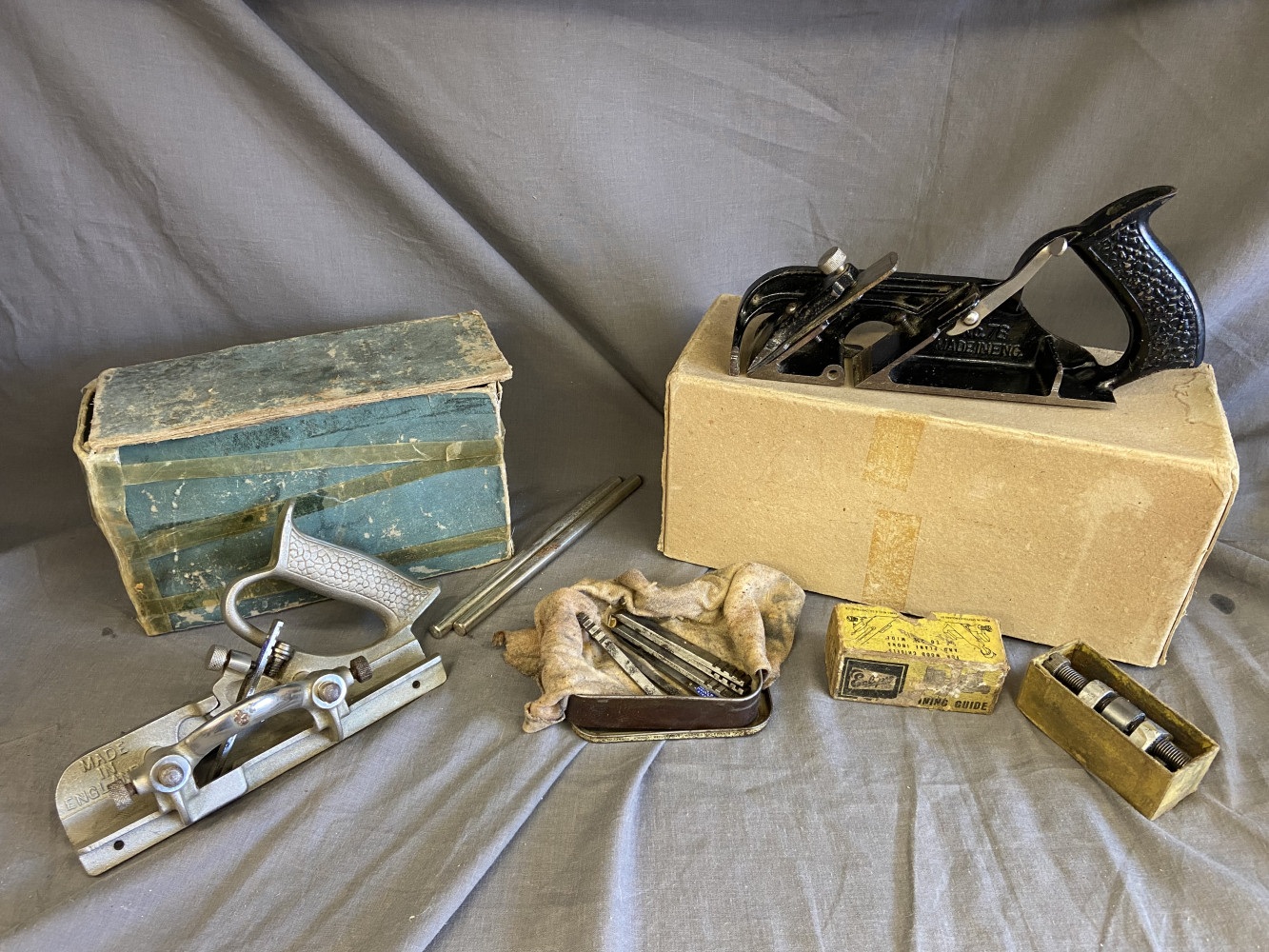 Stanley No78, Record 044 and honing guide tool